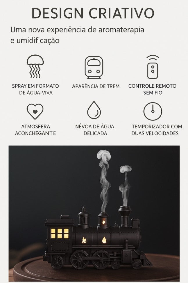 Umidificador de Trem Ultrassônico
