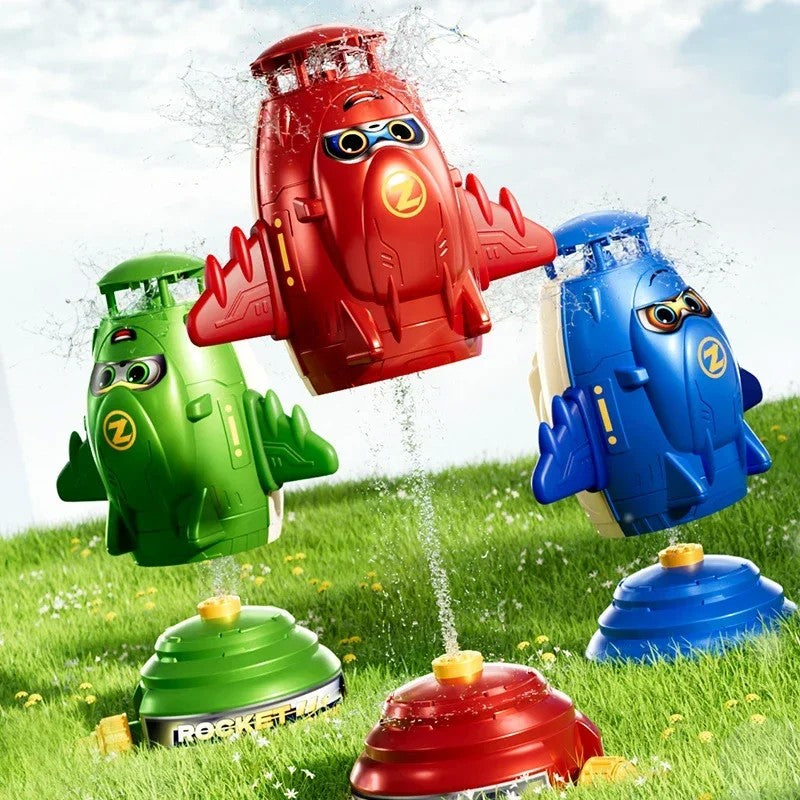 Foguete Sprinkler Brinquedo Spray de Água