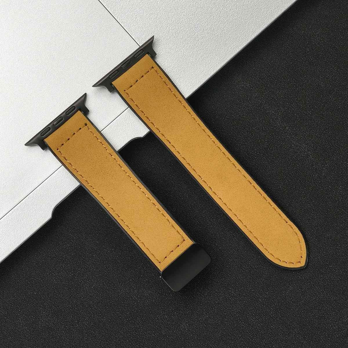 Pulseira de Couro para Apple Watch Série 10