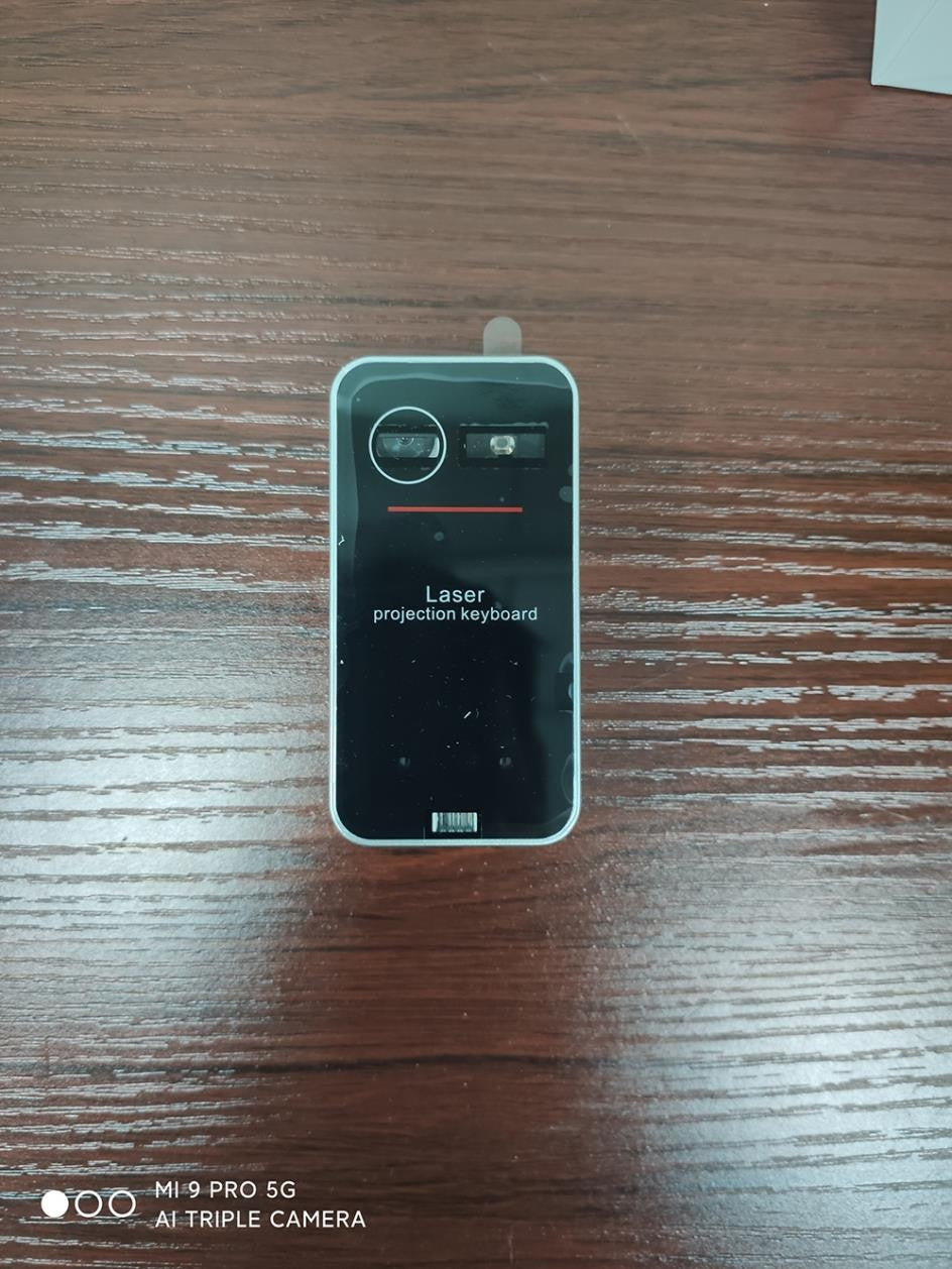 Teclado Laser Virtual Bluetooth Sem Fio