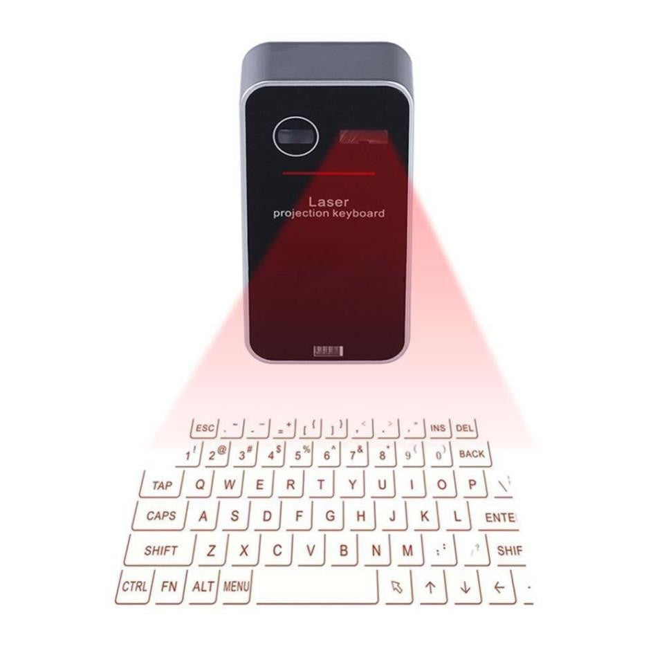 Teclado Laser Virtual Bluetooth Sem Fio