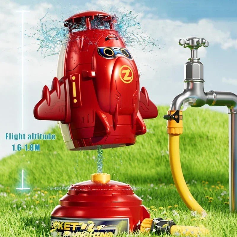 Foguete Sprinkler Brinquedo Spray de Água