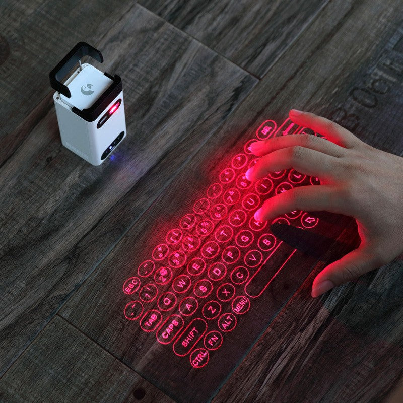 Teclado Laser Virtual Bluetooth Sem Fio