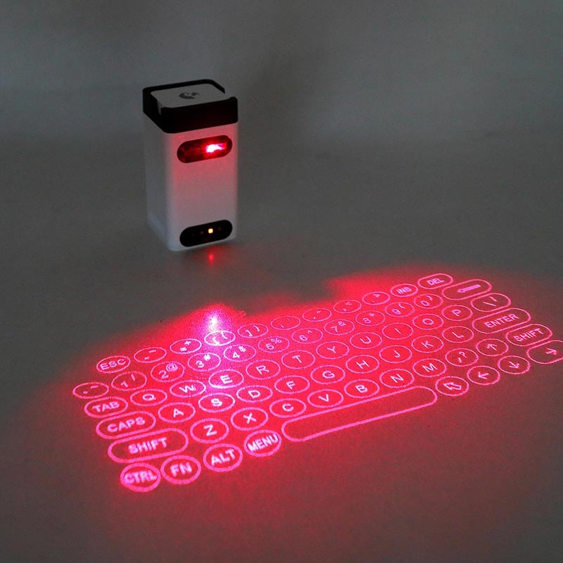 Teclado Laser Virtual Bluetooth Sem Fio