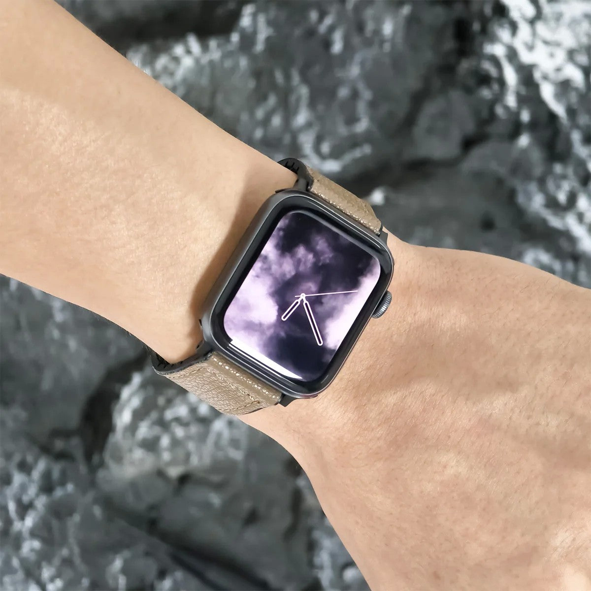 Pulseira de Couro para Apple Watch Série 10