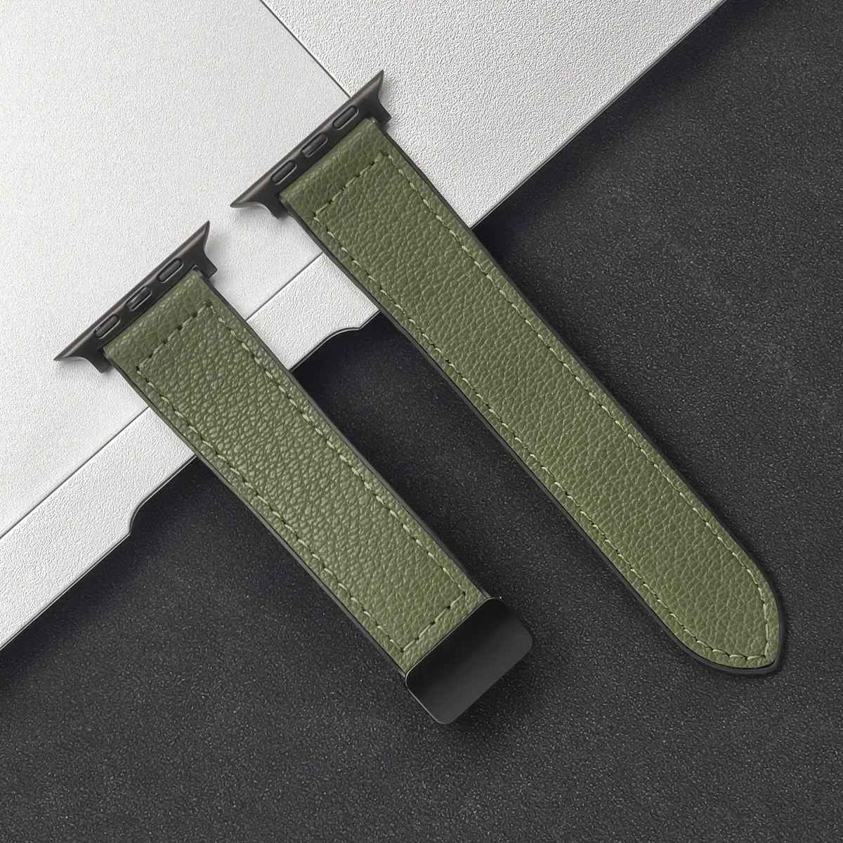 Pulseira de Couro para Apple Watch Série 10