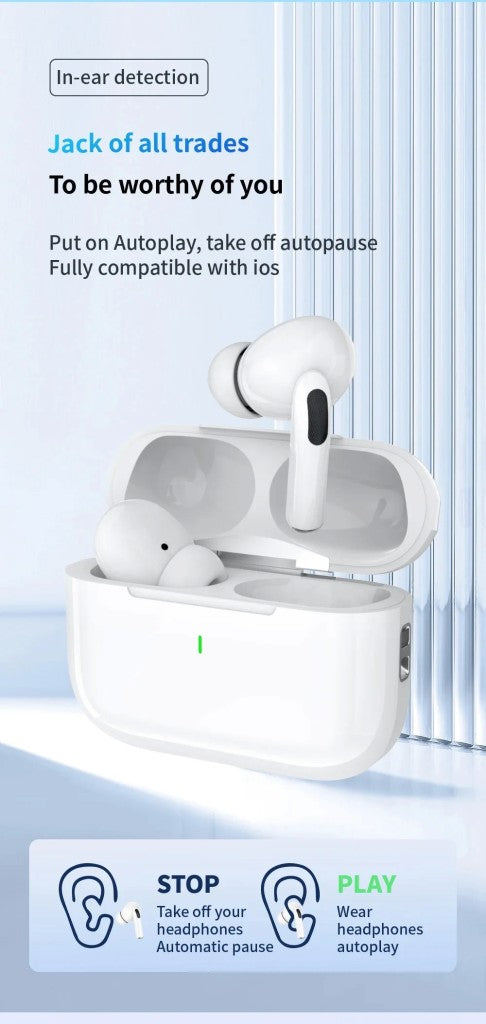 Fones de Ouvido Air Pro 2025 Bluetooth 5.3 Original