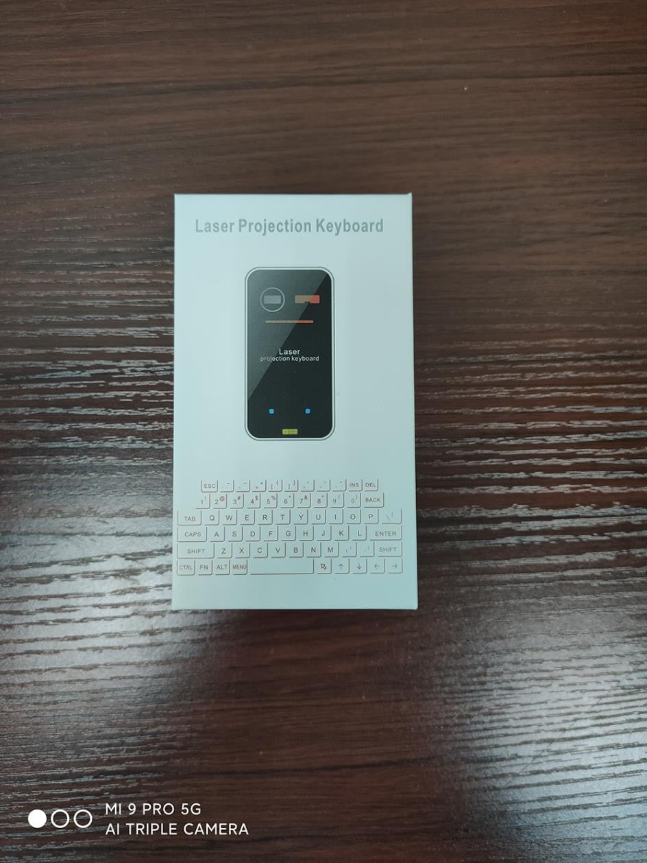 Teclado Laser Virtual Bluetooth Sem Fio