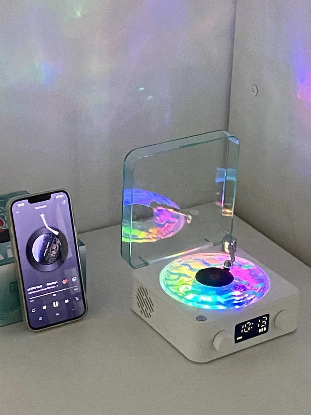 Mini Caixa de Som Bluetooth Retrô Portátil