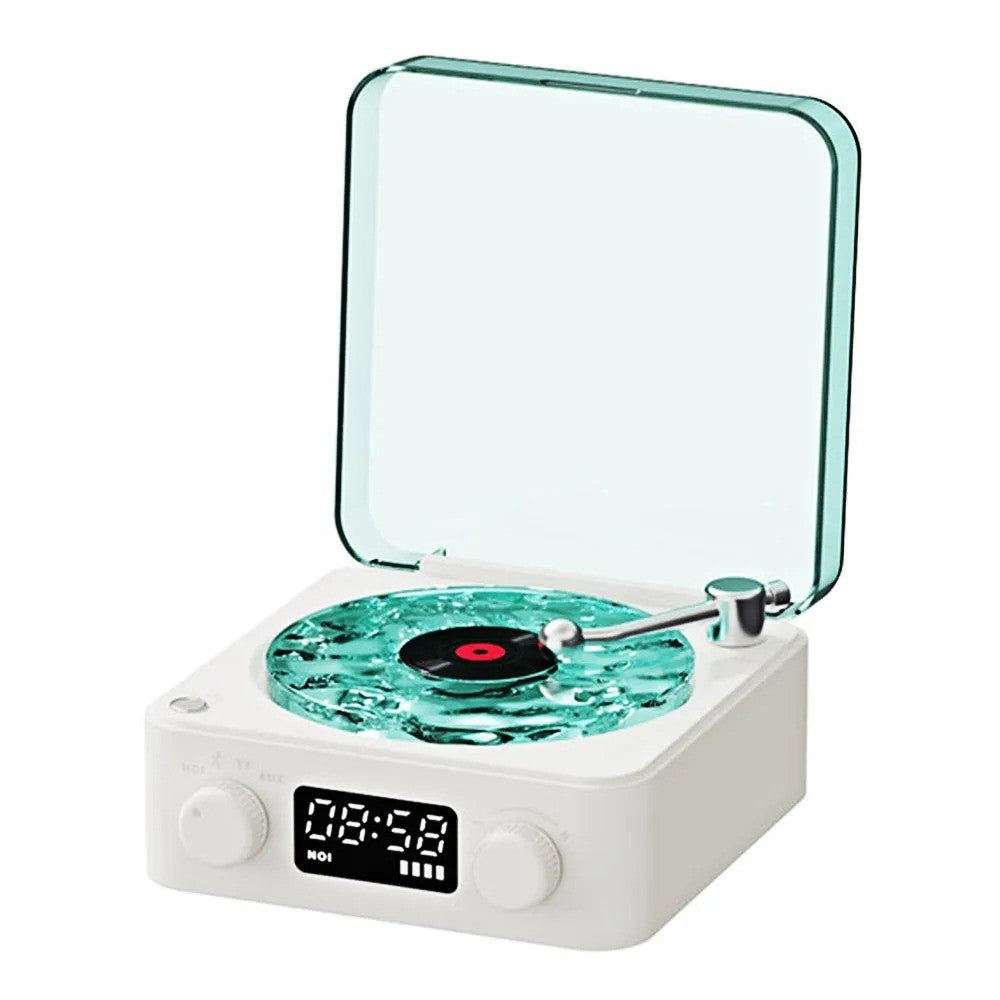 Mini Caixa de Som Bluetooth Retrô Portátil