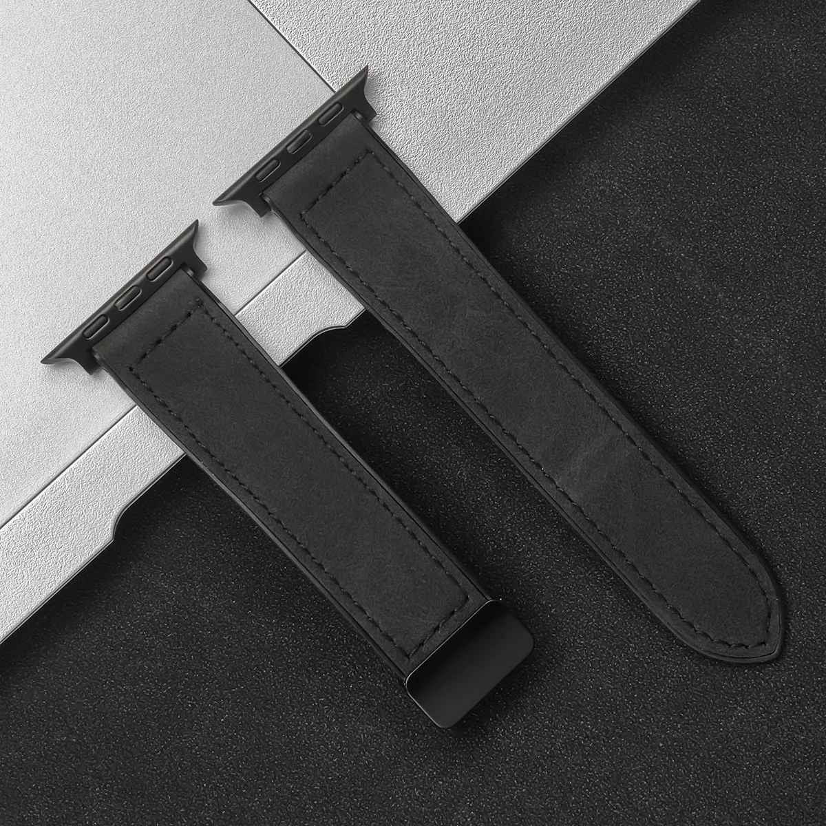 Pulseira de Couro para Apple Watch Série 10