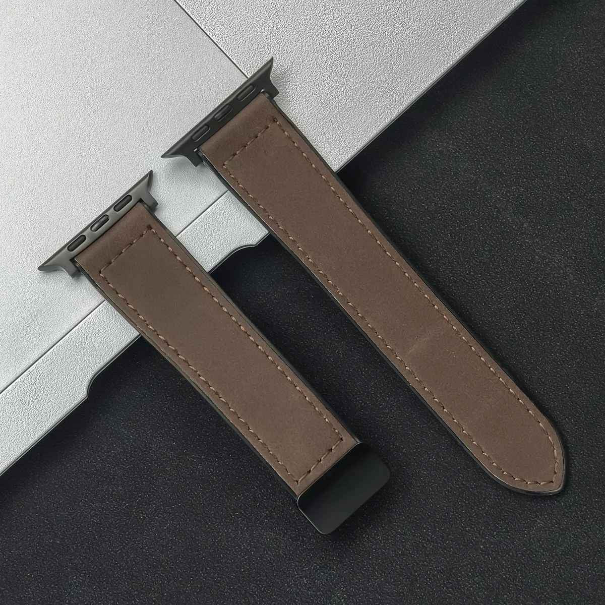 Pulseira de Couro para Apple Watch Série 10